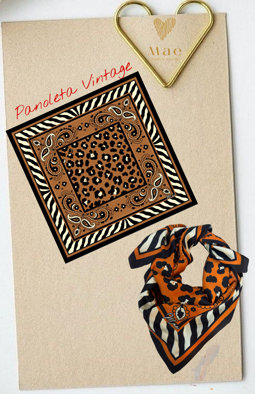 Pañoleta Vintage