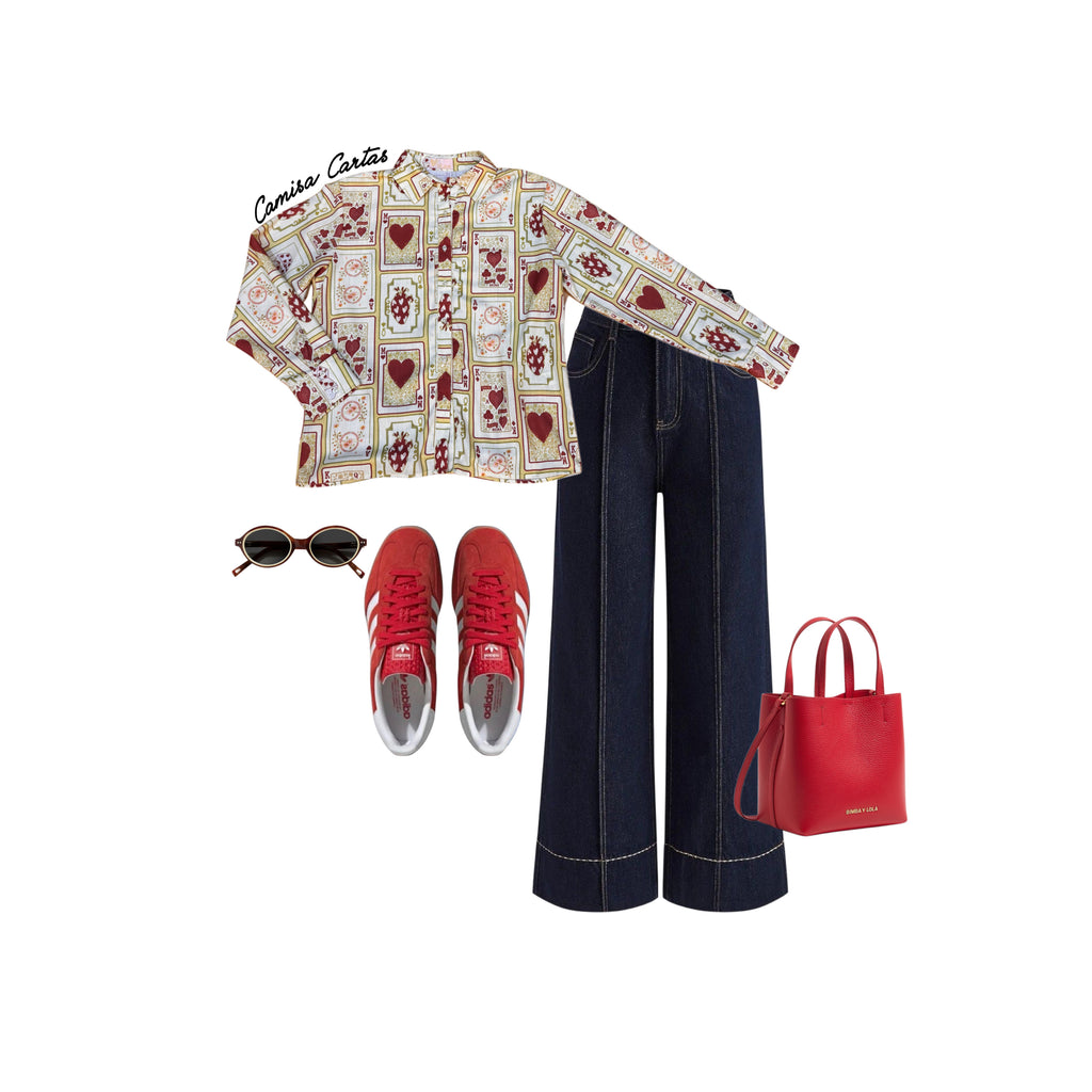 Camisa Cartas