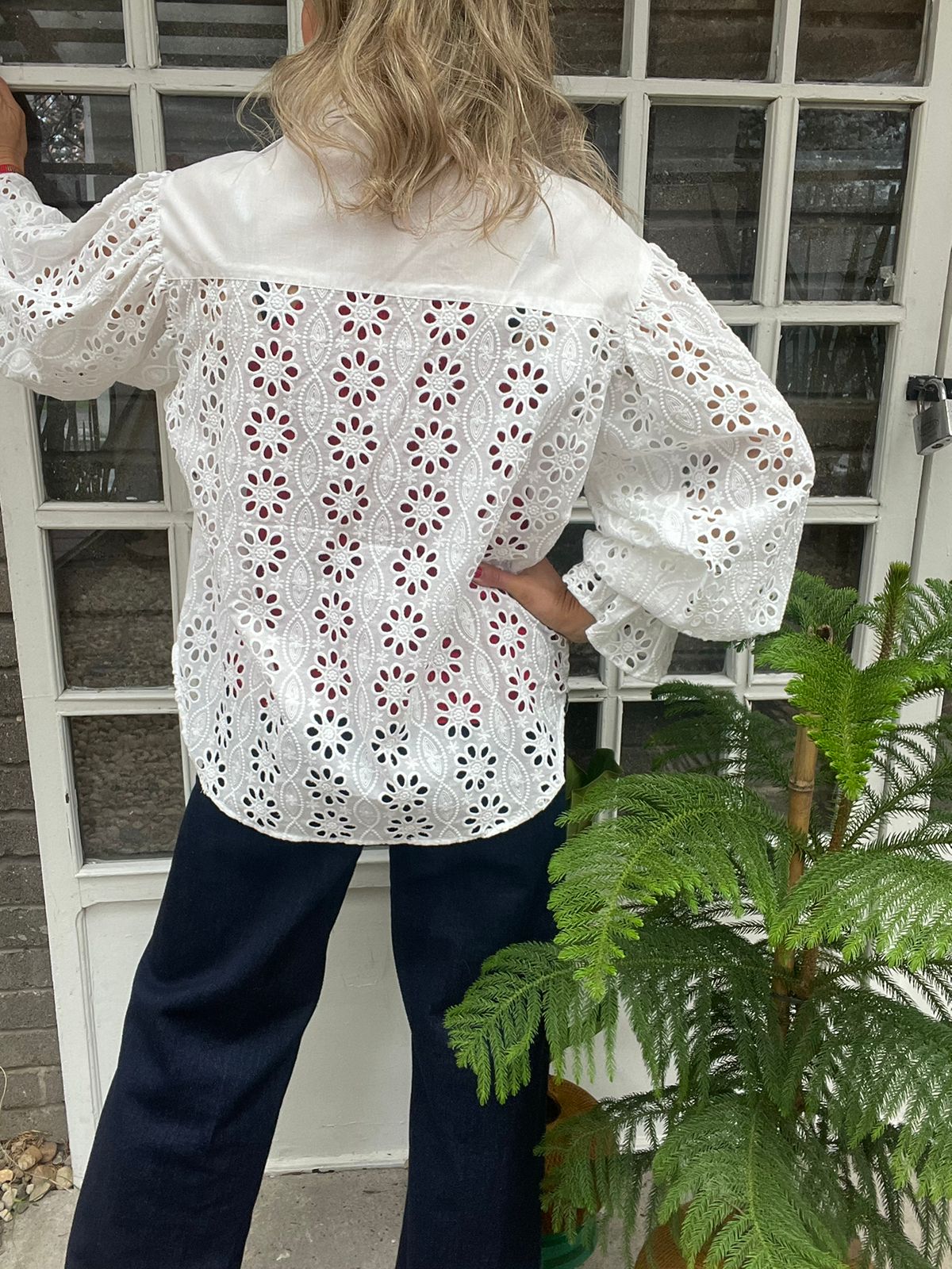 Camisa Huellas Ojalillo