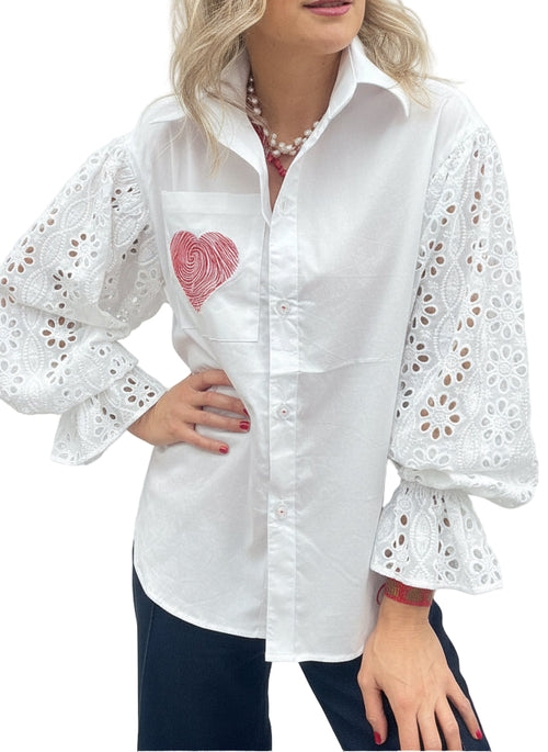 Camisa Huellas Ojalillo