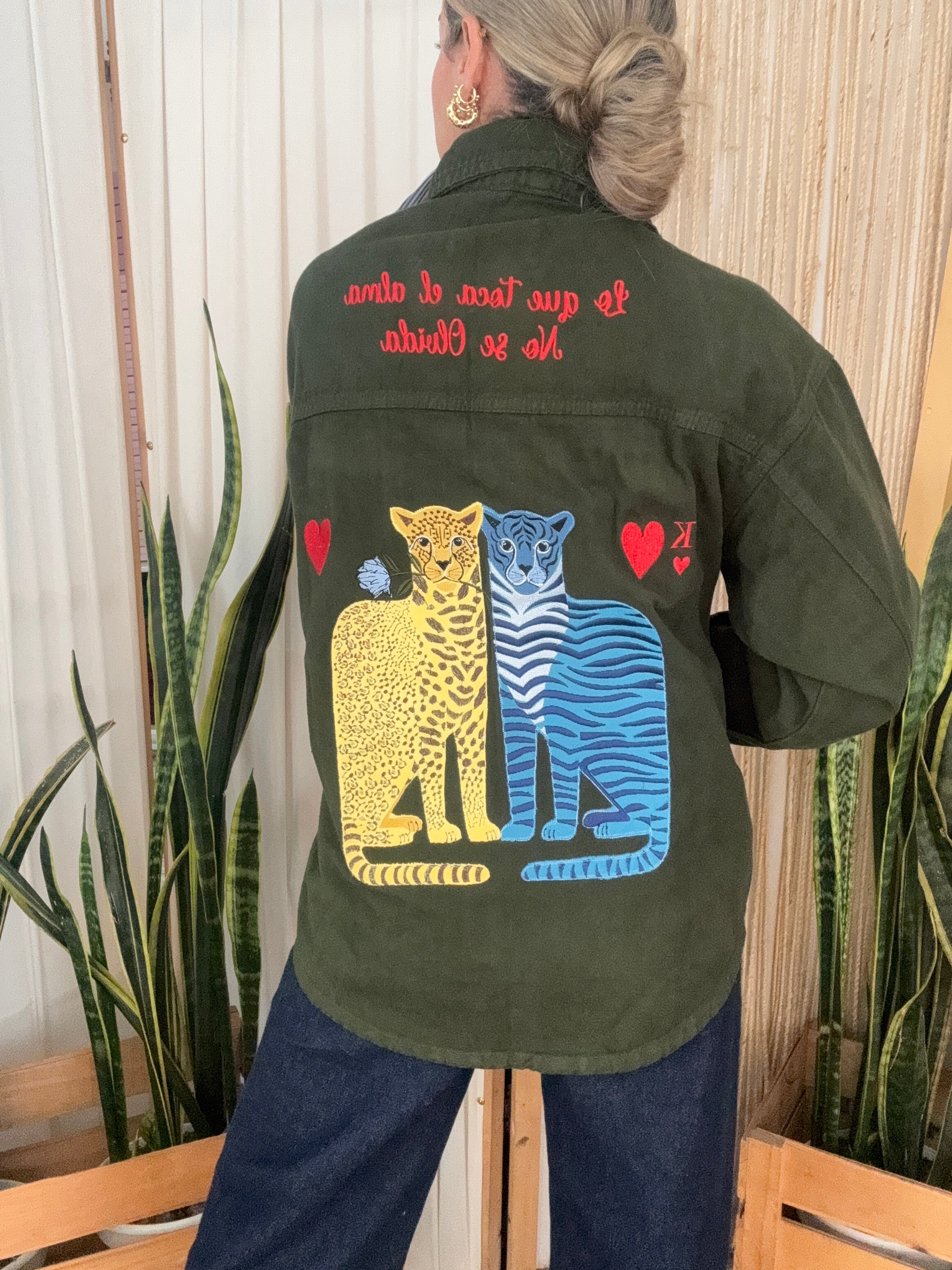 Chaqueta Jaguares Militar