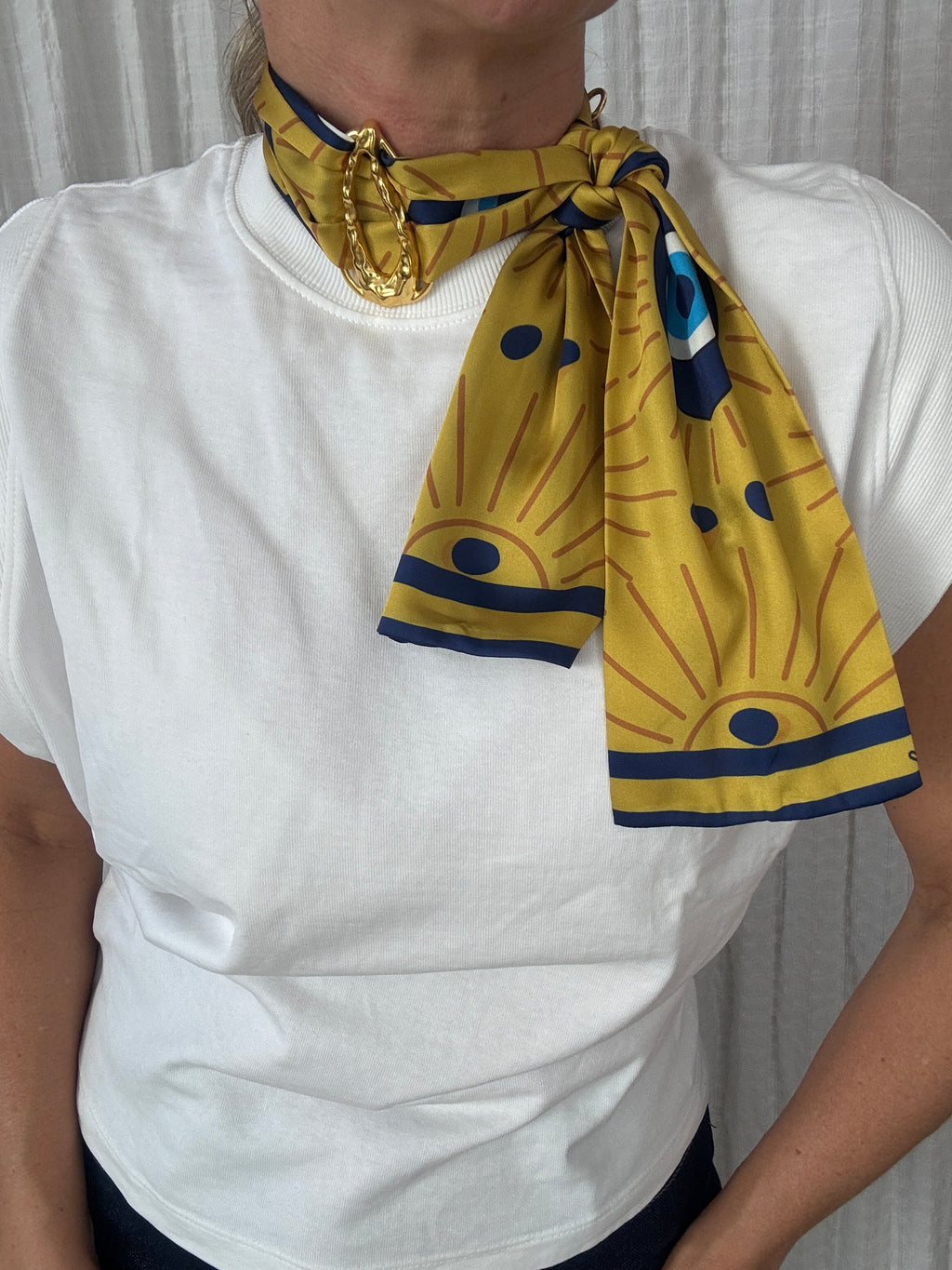 Pañoleta Turquía amarilla