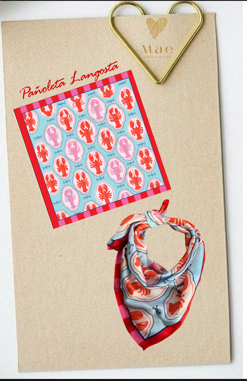 Pañoleta langosta