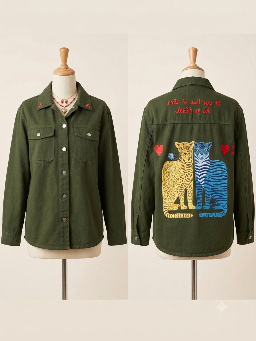 Chaqueta Jaguares Militar