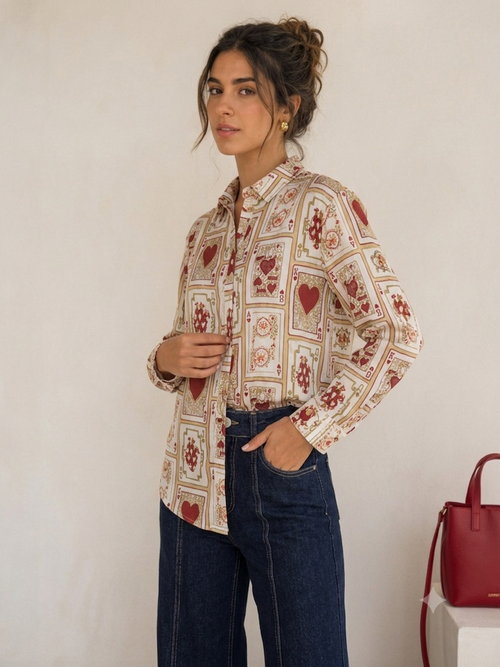 Camisa Cartas