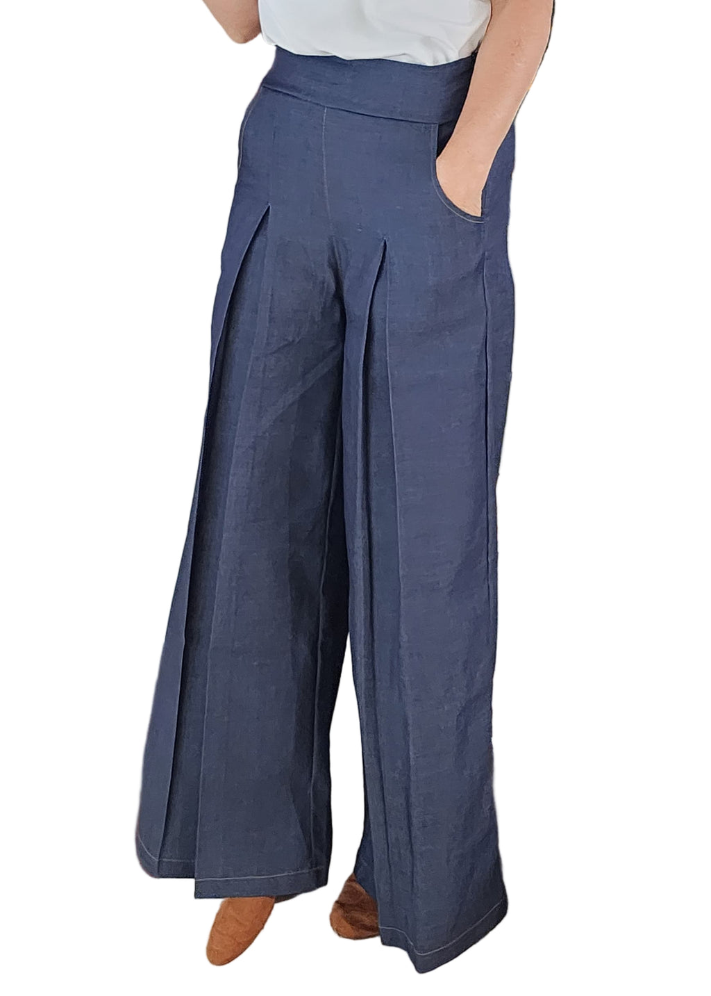 Pantalón chambray